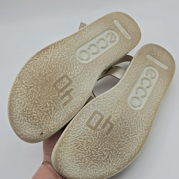 Ecco | Flowt 2 Band Sandals Size 40 - Picture 7 of 10